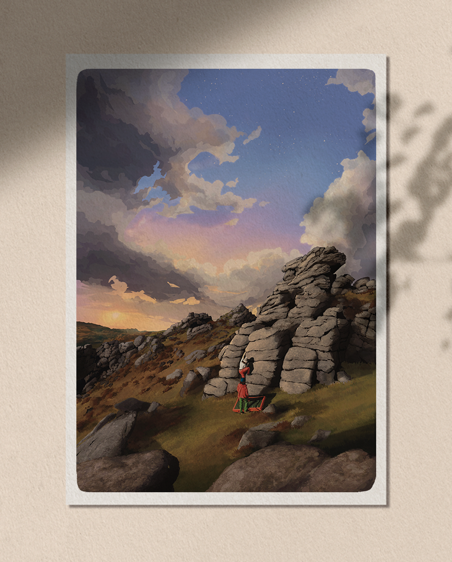 Honeybag Tor | A4 Art Print